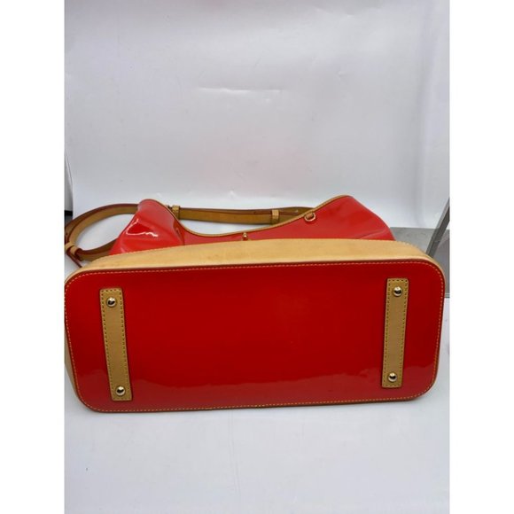 DOONEY & BOURKE Red Tan Large Leather Tote Bag - Picture 11 of 11